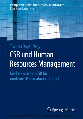 Doyé / Doye | CSR und Human Resource Management | E-Book | sack.de