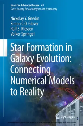 Gnedin / Glover / Klessen |  Star Formation in Galaxy Evolution: Connecting Numerical Models to Reality | eBook | Sack Fachmedien