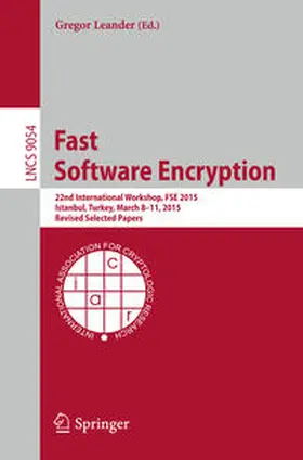 Leander |  Fast Software Encryption | eBook | Sack Fachmedien