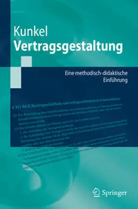 Kunkel | Vertragsgestaltung | E-Book | sack.de