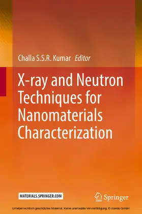 Kumar |  X-ray and Neutron Techniques for Nanomaterials Characterization | eBook | Sack Fachmedien