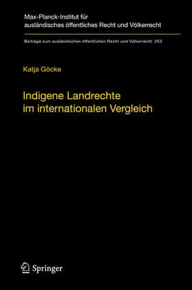 Göcke | Indigene Landrechte im internationalen Vergleich | E-Book | sack.de
