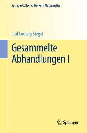 Siegel / Maaß / Chandrasekharan |  Gesammelte Abhandlungen I | Buch |  Sack Fachmedien