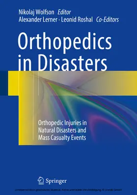Wolfson / Lerner / Roshal |  Orthopedics in Disasters | eBook | Sack Fachmedien