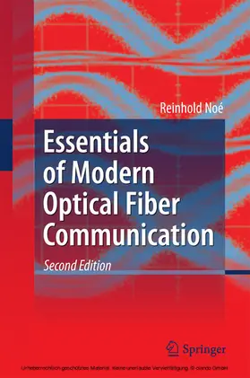 Noé | Essentials of Modern Optical Fiber Communication | E-Book | sack.de