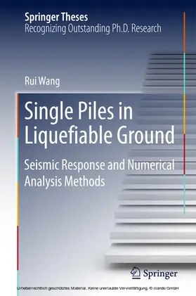 Wang |  Single Piles in Liquefiable Ground | eBook | Sack Fachmedien