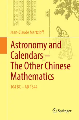 Martzloff |  Astronomy and Calendars – The Other Chinese Mathematics | eBook | Sack Fachmedien