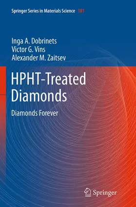 Dobrinets / Zaitsev / Vins |  HPHT-Treated Diamonds | Buch |  Sack Fachmedien