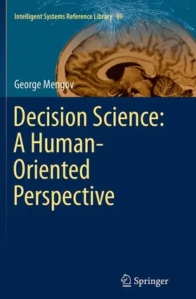 Mengov |  Decision Science: A Human-Oriented Perspective | Buch |  Sack Fachmedien