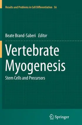 Brand-Saberi |  Vertebrate Myogenesis | Buch |  Sack Fachmedien