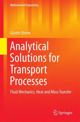 Brenn |  Analytical Solutions for Transport Processes | Buch |  Sack Fachmedien