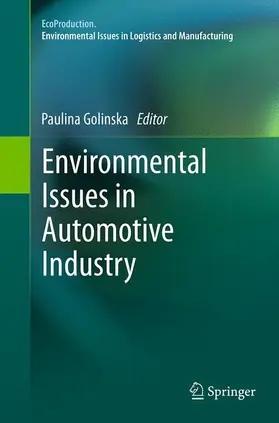 Golinska |  Environmental Issues in Automotive Industry | Buch |  Sack Fachmedien