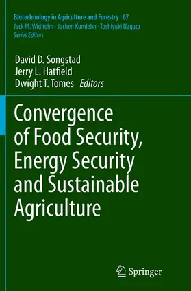 Songstad / Tomes / Hatfield |  Convergence of Food Security, Energy Security and Sustainable Agriculture | Buch |  Sack Fachmedien