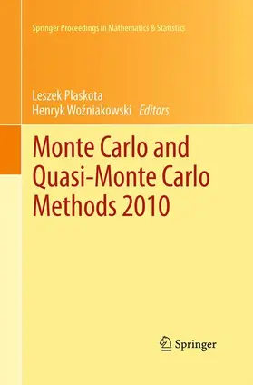 Wozniakowski / Plaskota / Wozniakowski |  Monte Carlo and  Quasi-Monte Carlo Methods 2010 | Buch |  Sack Fachmedien