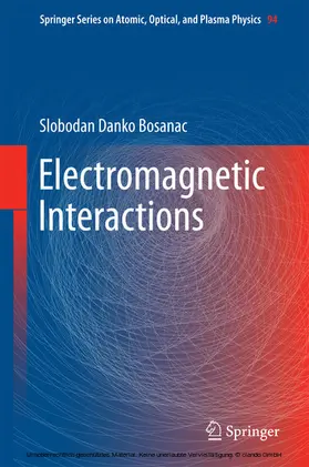 Bosanac | Electromagnetic Interactions | E-Book | sack.de