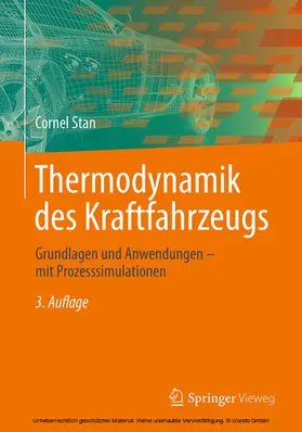 Stan |  Thermodynamik des Kraftfahrzeugs | eBook | Sack Fachmedien