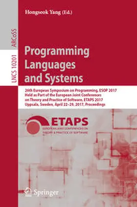 Yang |  Programming Languages and Systems | eBook | Sack Fachmedien