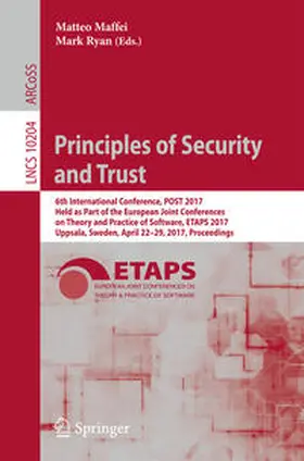 Maffei / Ryan |  Principles of Security and Trust | eBook | Sack Fachmedien