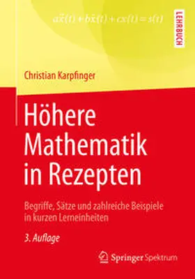 Karpfinger |  Höhere Mathematik in Rezepten | eBook | Sack Fachmedien