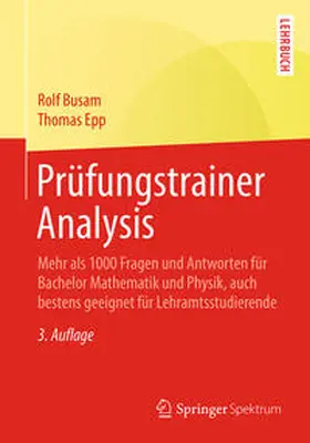 Busam / Epp |  Prüfungstrainer Analysis | eBook | Sack Fachmedien