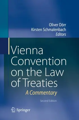 Dörr / Schmalenbach |  Vienna Convention on the Law of Treaties | Buch |  Sack Fachmedien