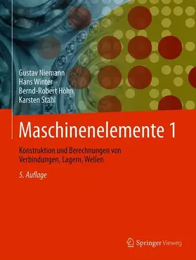 Niemann / Winter / Höhn |  Maschinenelemente 1 | Buch |  Sack Fachmedien