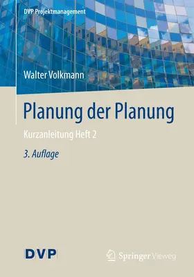 Volkmann |  Planung der Planung | Buch |  Sack Fachmedien