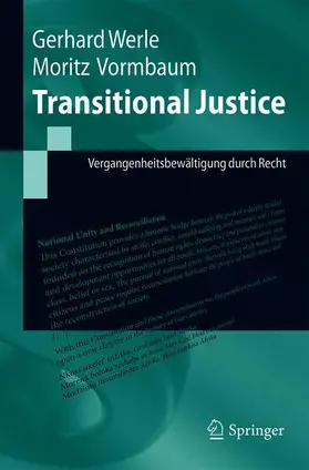 Werle / Vormbaum |  Transitional Justice | Buch |  Sack Fachmedien