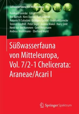 Bartsch / Smit / Davids |  Süßwasserfauna von Mitteleuropa, Vol. 7/2-1 Chelicerata: Araneae/Acari I | Buch |  Sack Fachmedien