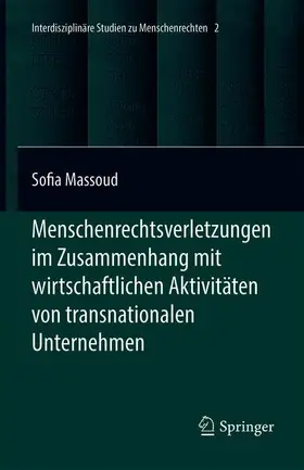 Massoud |  Menschenrechtsverletzungen im Zusammenhang mit wirtschaftlichen Aktivitäten von transnationalen Unternehmen | Buch |  Sack Fachmedien
