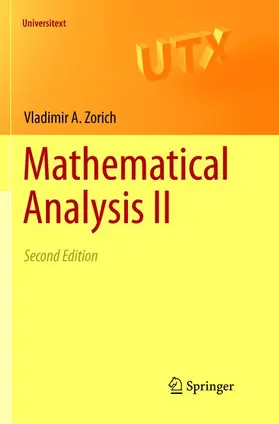 Zorich |  Mathematical Analysis II | Buch |  Sack Fachmedien