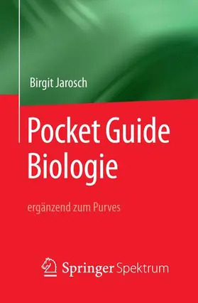 Jarosch |  Pocket Guide Biologie - ergänzend zum Purves | Buch |  Sack Fachmedien