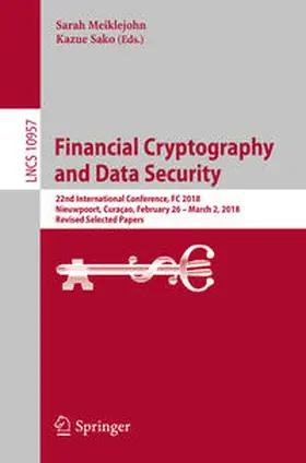Meiklejohn / Sako | Financial Cryptography and Data Security | E-Book | sack.de