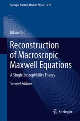 Cho | Reconstruction of Macroscopic Maxwell Equations | E-Book | sack.de