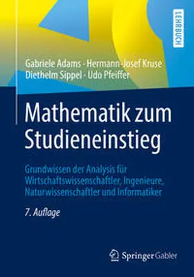 Adams / Kruse / Sippel |  Mathematik zum Studieneinstieg | eBook | Sack Fachmedien