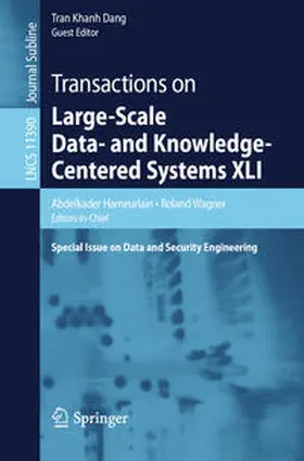 Hameurlain / Wagner / Dang | Transactions on Large-Scale Data- and Knowledge-Centered Systems XLI | E-Book | sack.de