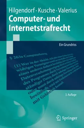 Hilgendorf / Valerius / Kusche |  Computer- und Internetstrafrecht | Buch |  Sack Fachmedien