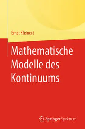 Kleinert | Mathematische Modelle des Kontinuums | E-Book | www2.sack.de