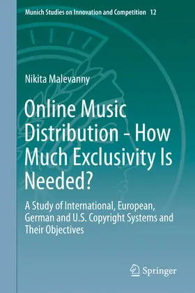 Malevanny | Online Music Distribution - How Much Exclusivity Is Needed? | E-Book | sack.de