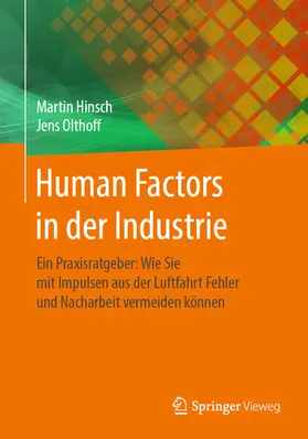 Hinsch / Olthoff | Human Factors in der Industrie | E-Book | www2.sack.de