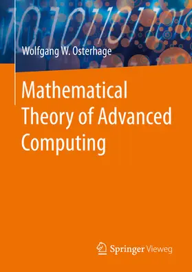 Osterhage | Mathematical Theory of Advanced Computing | E-Book | www2.sack.de