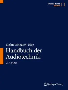 Weinzierl |  Handbuch der Audiotechnik | Buch |  Sack Fachmedien