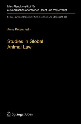 Peters |  Studies in Global Animal Law | Buch |  Sack Fachmedien