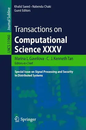 Gavrilova / Chaki / Tan |  Transactions on Computational Science XXXV | Buch |  Sack Fachmedien