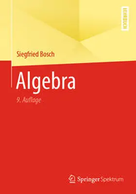 Bosch |  Algebra | eBook | Sack Fachmedien