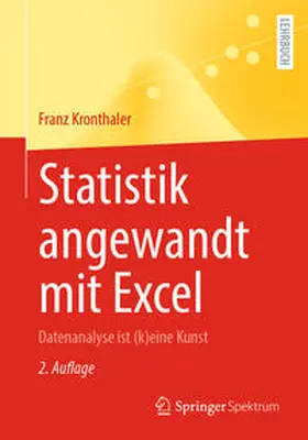 Kronthaler | Statistik angewandt mit Excel | E-Book | sack.de