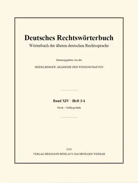 Deutsches Rechtswörterbuch | E-Book | sack.de