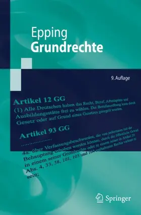 Epping |  Grundrechte | Buch |  Sack Fachmedien