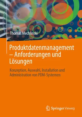 Mechlinski |  Produktdatenmanagement - Anforderungen und Lösungen | Buch |  Sack Fachmedien