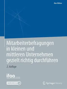 ifaa - Institut für angewandte Arbeitswi |  Mitarbeiterbefragungen in kleinen und mittleren Unternehmen gezielt richtig durchführen | eBook | Sack Fachmedien
